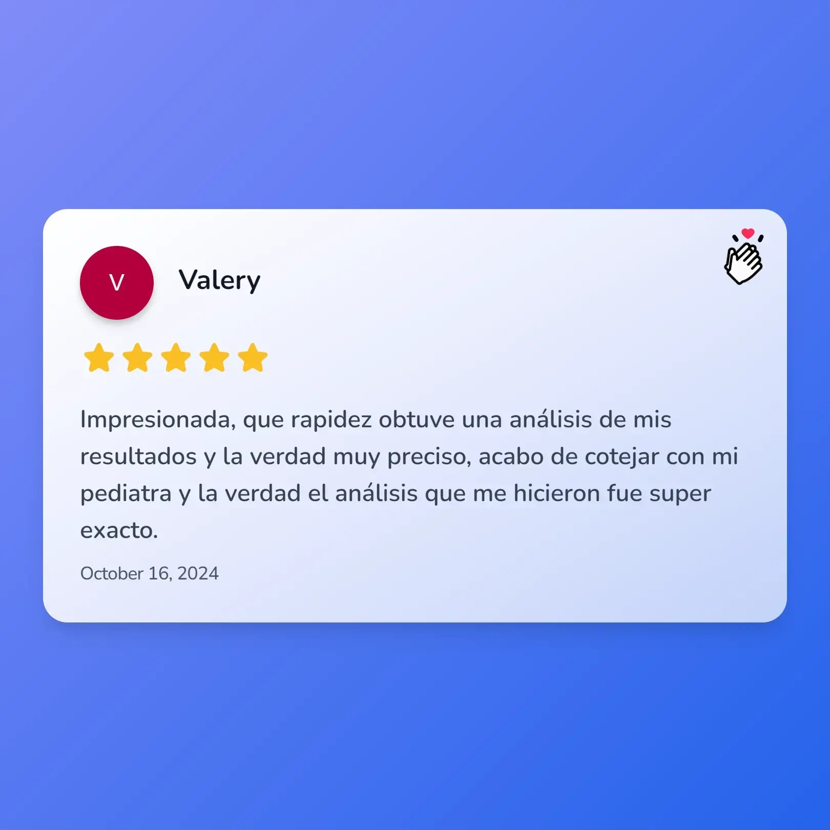 Testimonio Valery